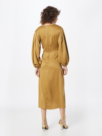 Closet London Dress in Bronze