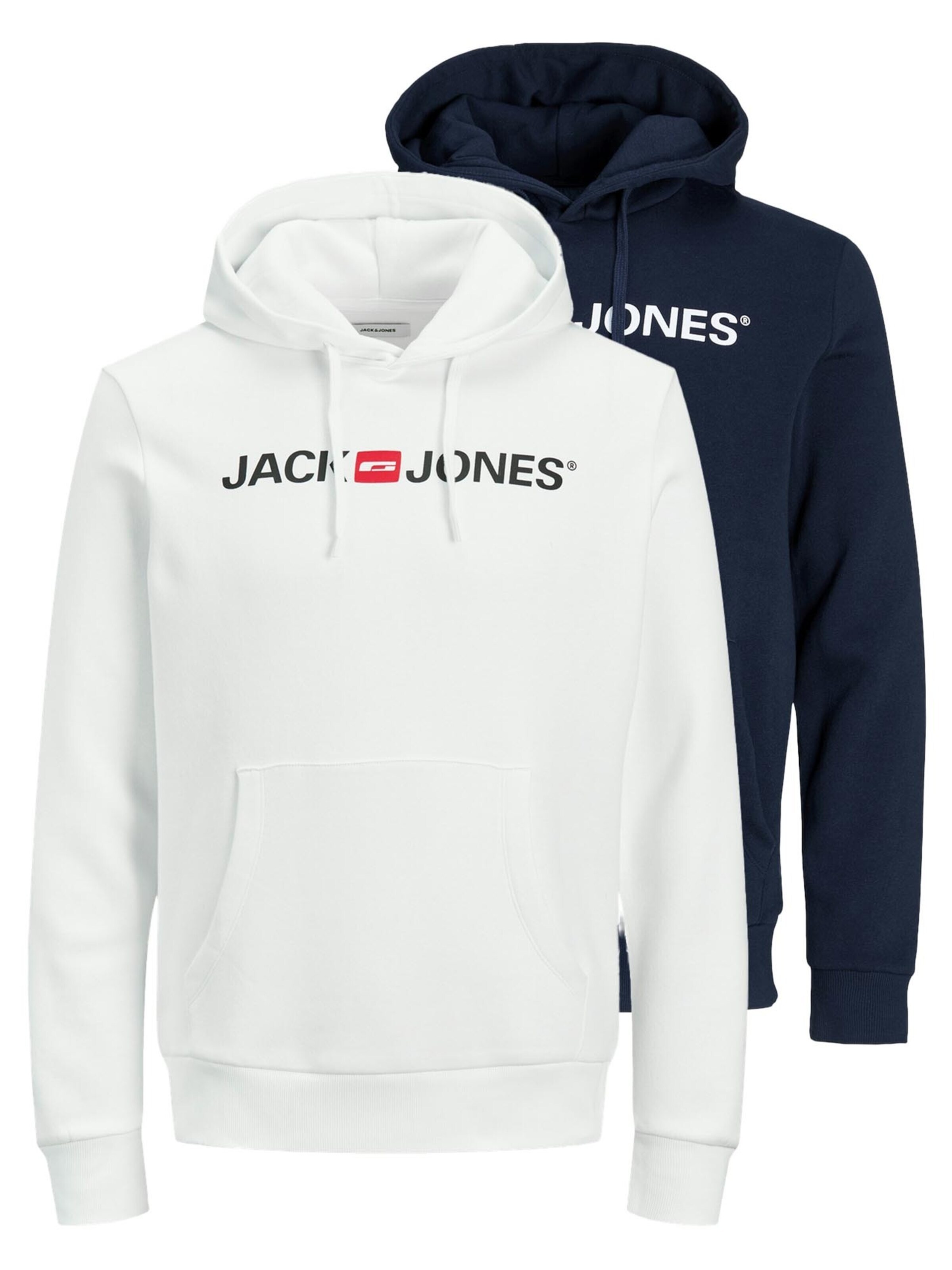JACK & JONES Sweatshirt 'Corp'‌‌‌‌‌ in Blau: Vorderseite