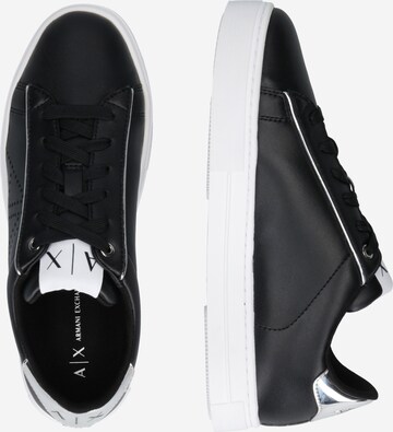 Sneaker low de la ARMANI EXCHANGE pe negru