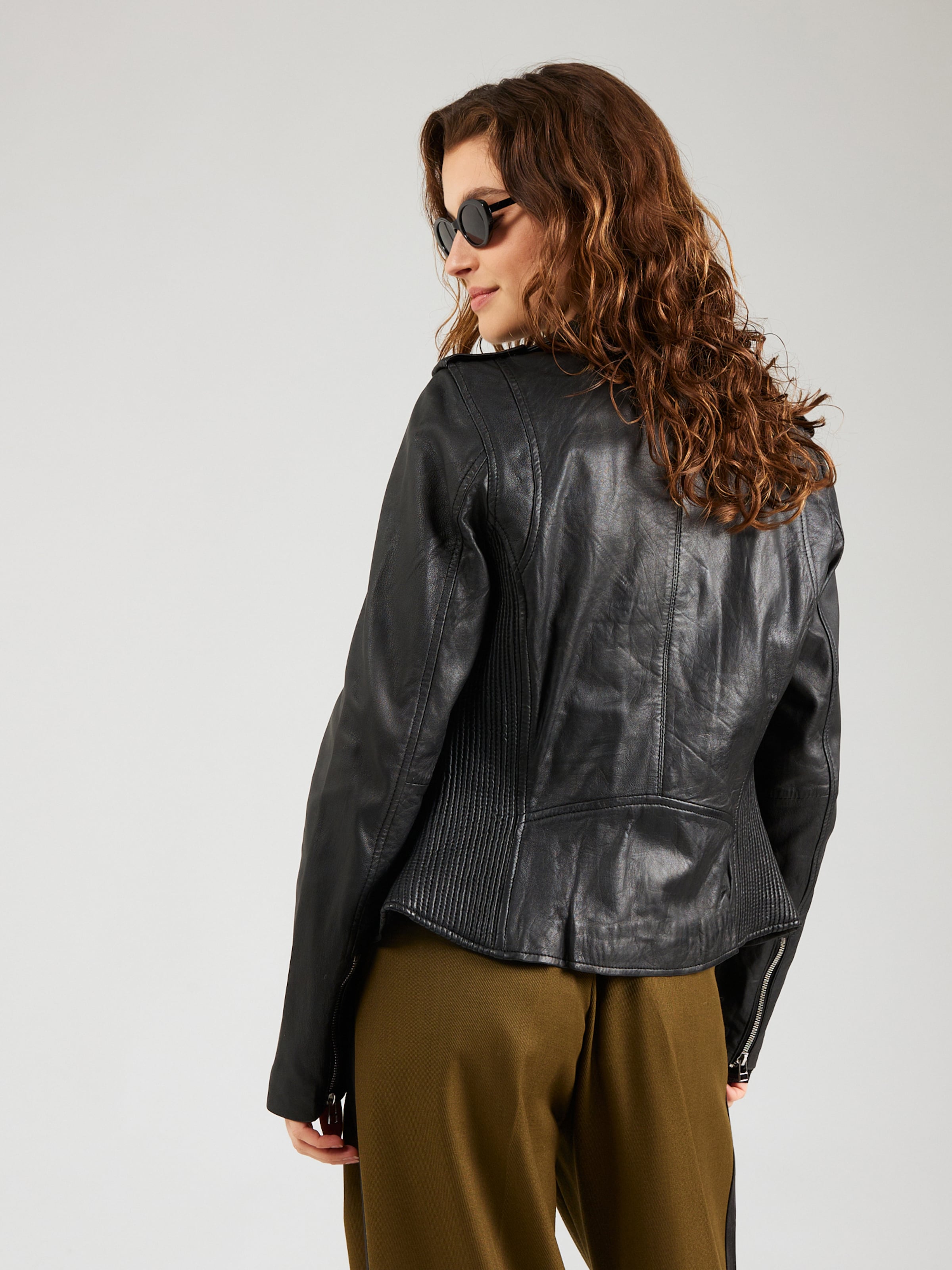 Goosecraft leather jacket womens best sale