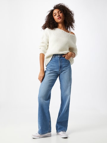 Wide leg Jeans 'Echo' de la Dr. Denim pe albastru