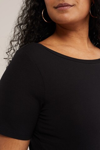 melns WE Fashion T-Krekls