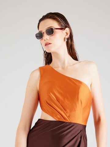 Unique Kleid in Braun