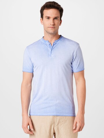 DRYKORN Shirt 'LOUIS' in Blauw: voorkant