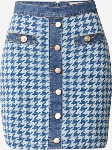 GUESS Rok in Blauw: voorkant