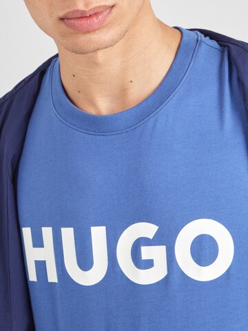 HUGO Μπλουζάκι 'Dulivio' σε μπλε
