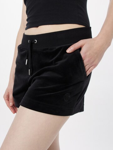 Juicy Couture Regular Shorts 'EVE' in Schwarz