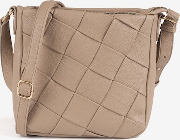 Vivisence Handtas 'T0013' in Beige: voorkant