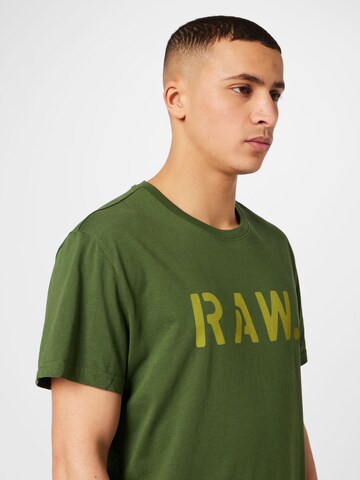 T-Shirt 'Stencil' G-Star RAW en mélange de couleurs