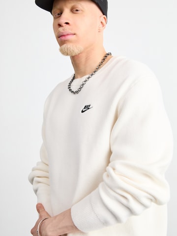Nike Sportswear Pulóver 'CLUB' - fehér