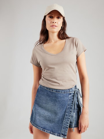 G-STAR - Camiseta en gris: frente