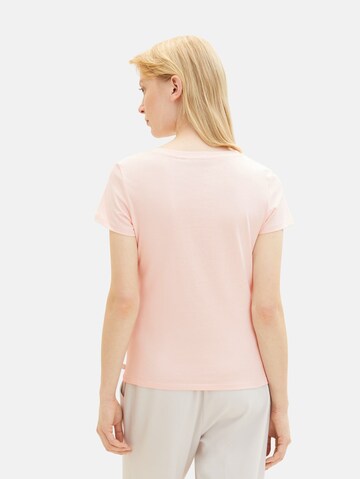 TOM TAILOR DENIM T-Shirt in Pink