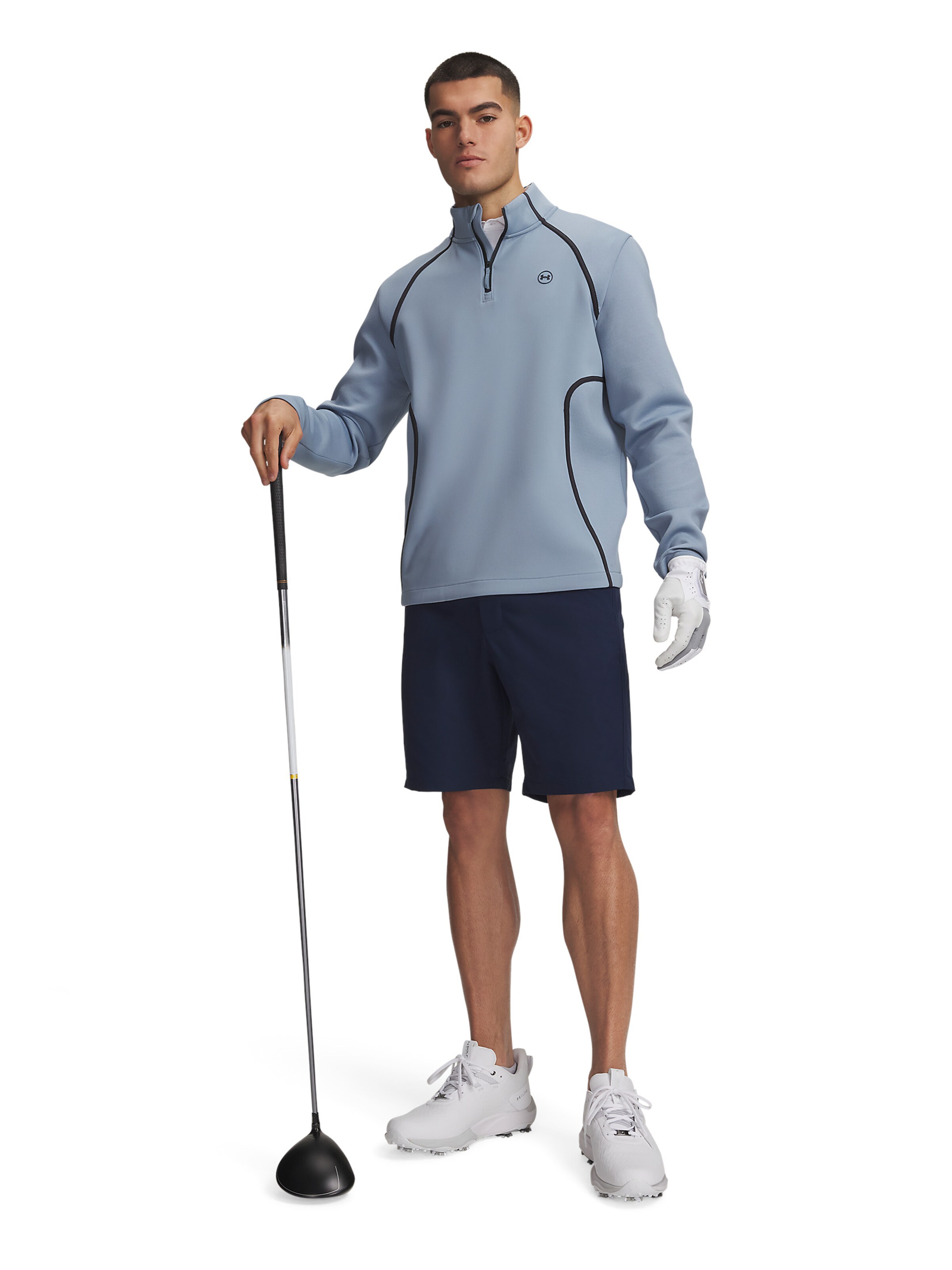 UNDER ARMOUR Regular Workout Pants in Blue
