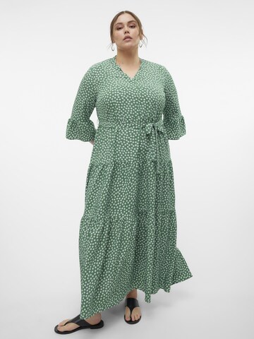Vero Moda Curve Kleid 'Zera' in Grün
