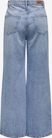 ONLY Wide Leg Jeans 'HOPE' in Blau