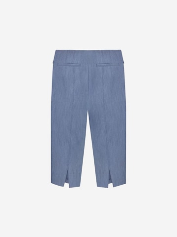 Slimfit Pantaloni con piega frontale 'Shorts' di Dilvin in blu
