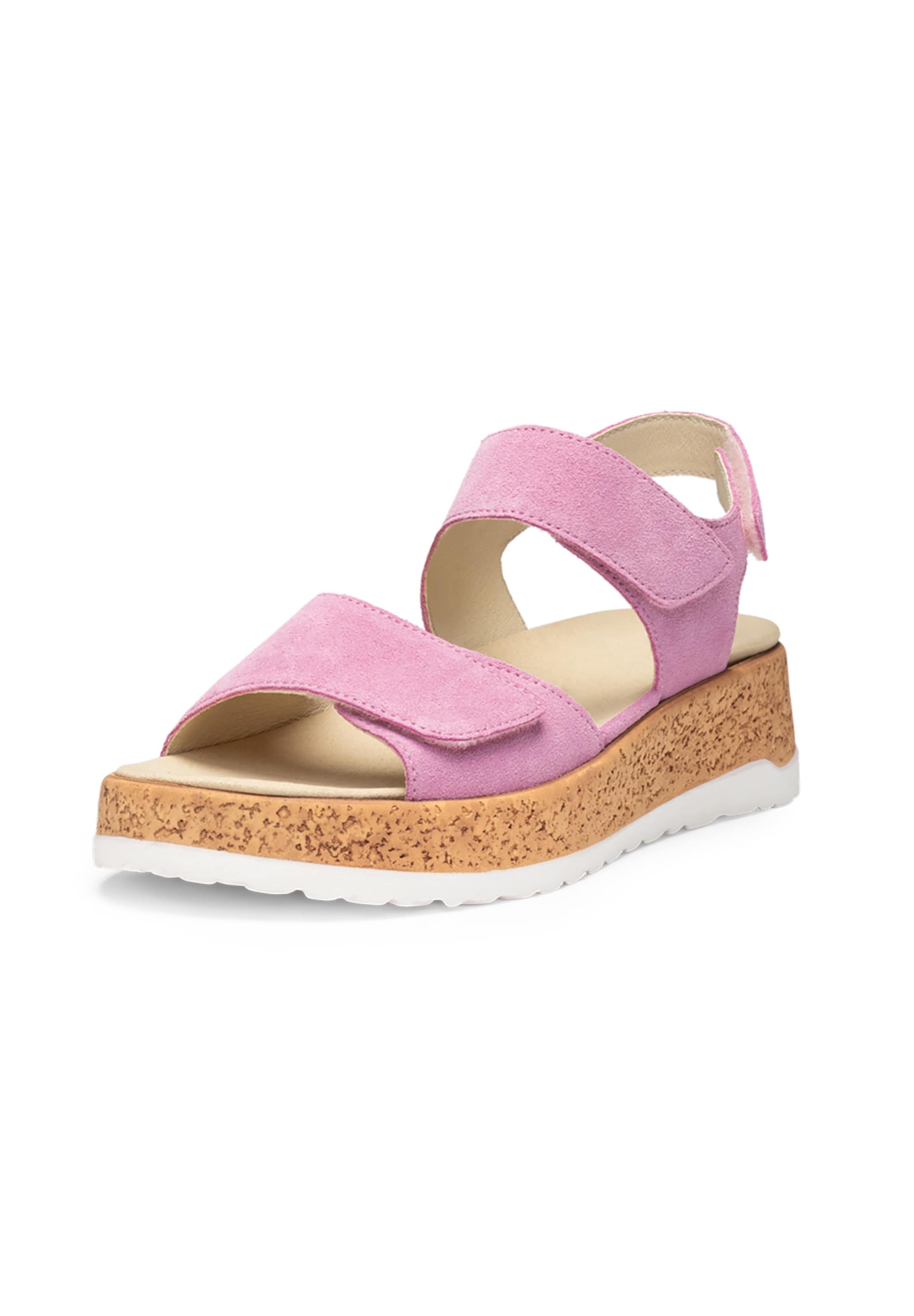 Sandales VITAFORM en rose : devant