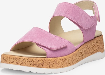 Sandales VITAFORM en rose : devant