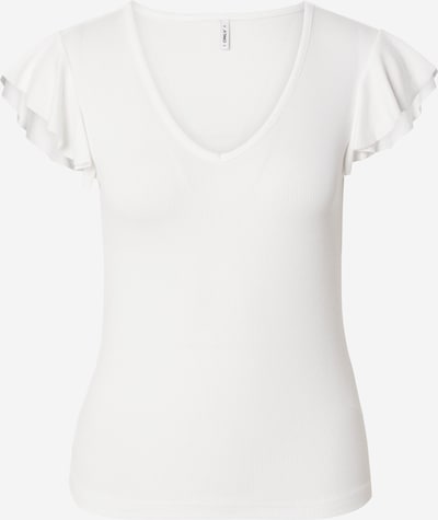Tricou 'ONLBelia' ONLY pe alb, Vizualizare produs