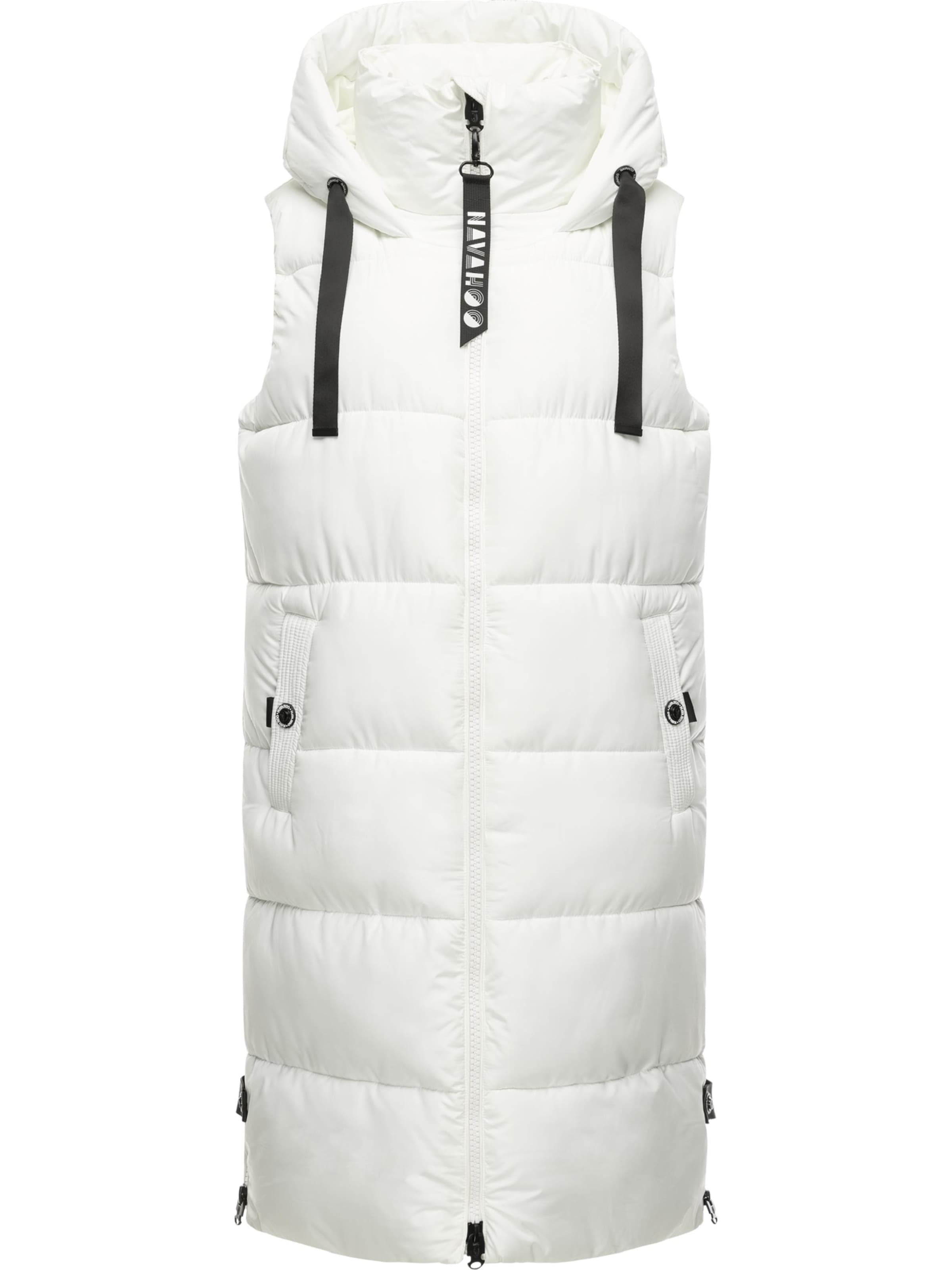 NAVAHOO Елек &#x27;Schnuffelchen&#x27; в бяло: отпред