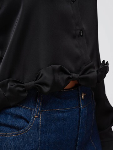 Camicia da donna di Ombre in nero