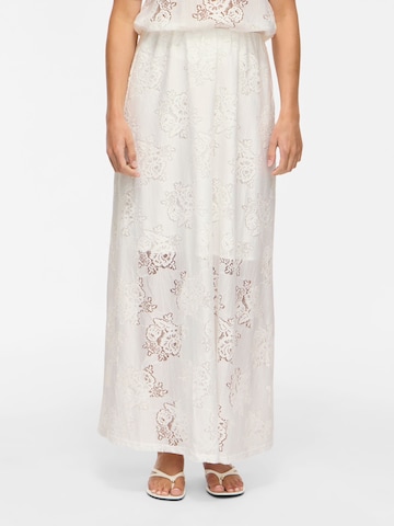 VILA Skirt 'VIMaven' in White: front