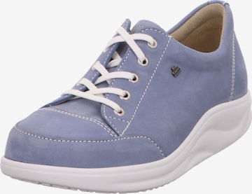 Finn Comfort Schnürschuh 'Ikebukuro' in Blau: Vorderseite