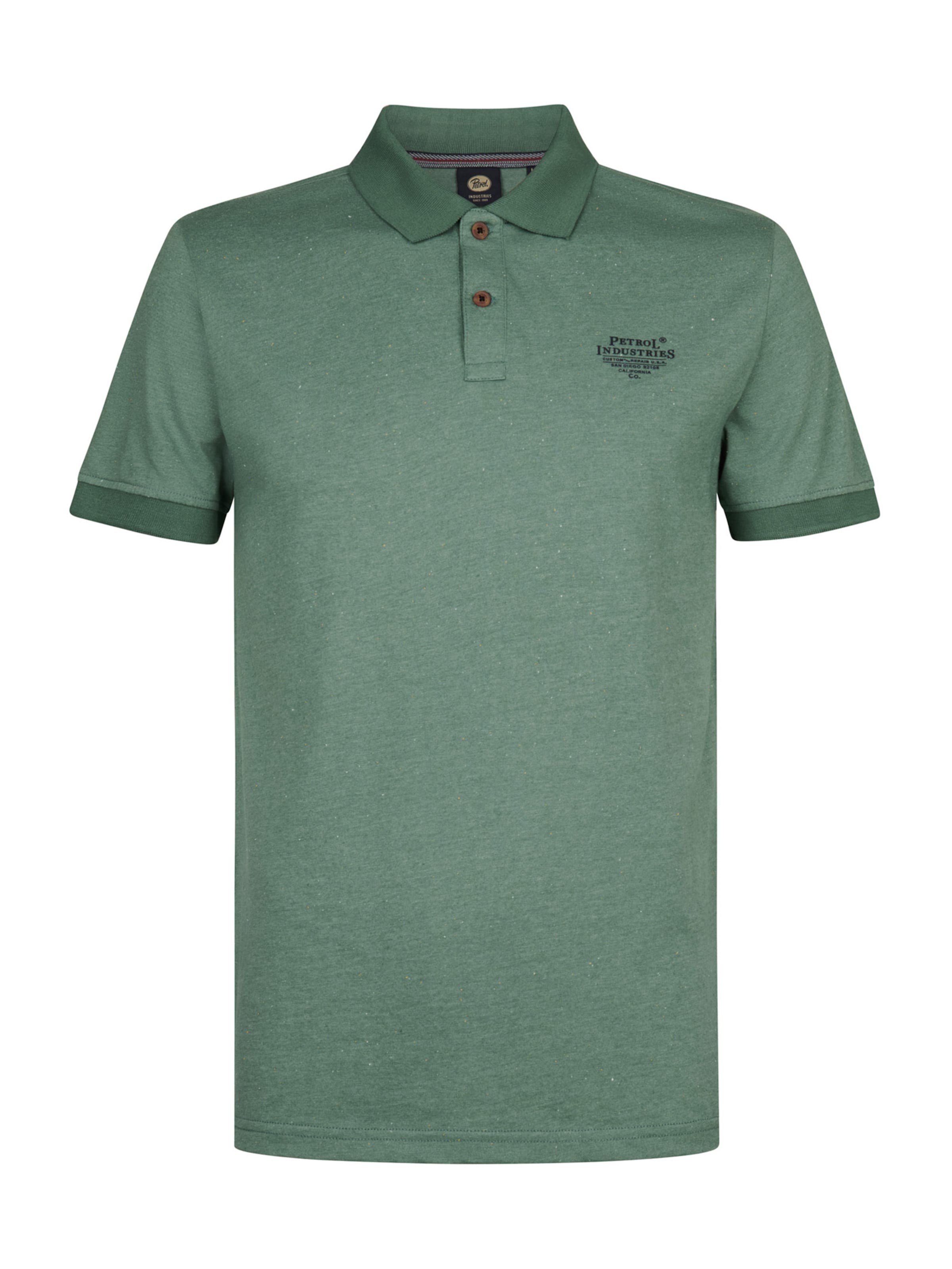 žalia Petrol Industries Marškinėliai: priekis