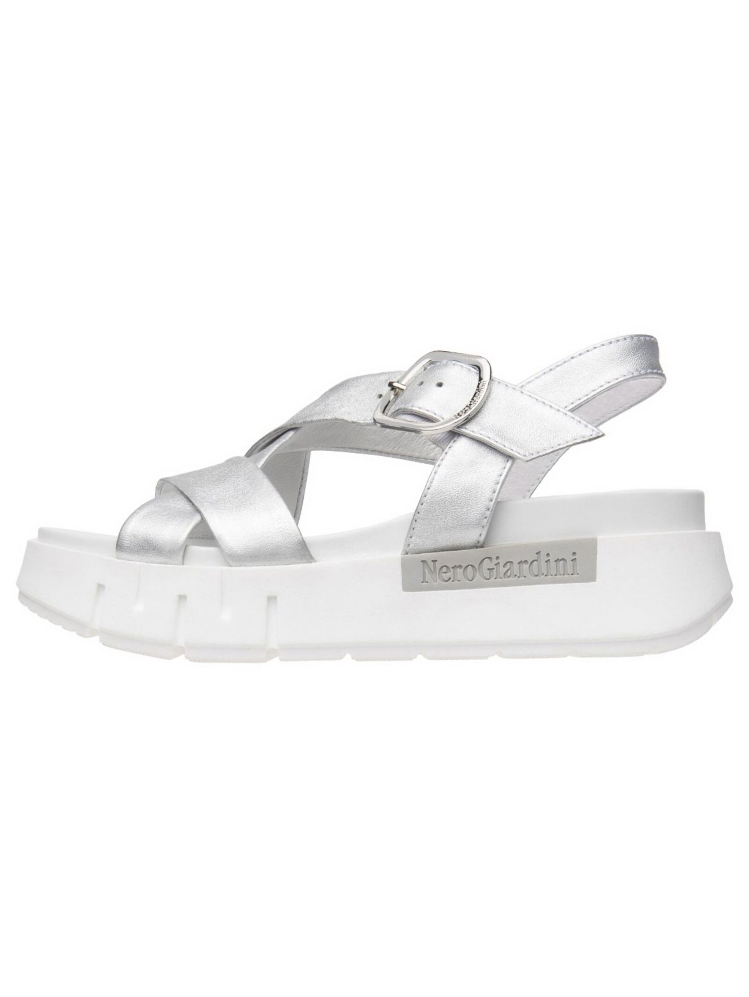 Nero Giardini Sandaal in Zilver