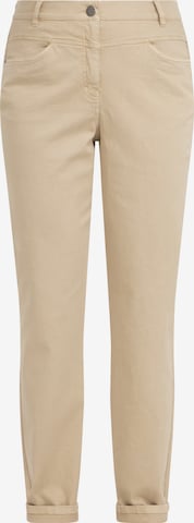 Regular Pantalon Recover Pants en beige : devant