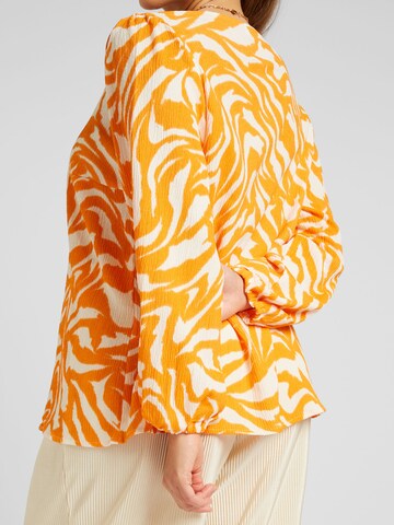 EVOKED Bluse 'Laya Tya' i orange