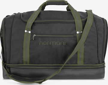 Borsa sportiva 'Nordpass' di normani in nero: frontale