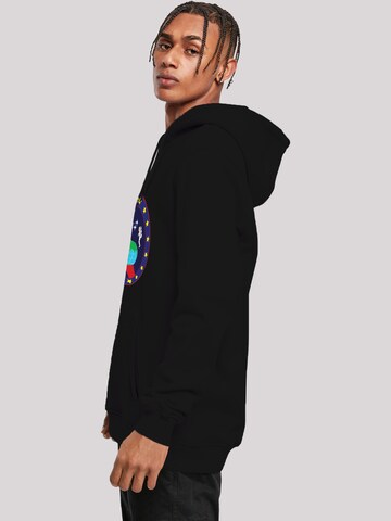 F4NT4STIC Sweatshirt 'NASA Classic Globe Astronauts' in Black