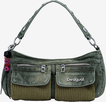 DesigualRučna torbica - zelena boja: prednji dio