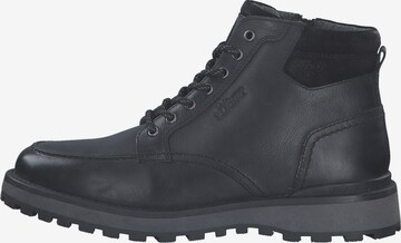 s.Oliver Lace-up boots in Black