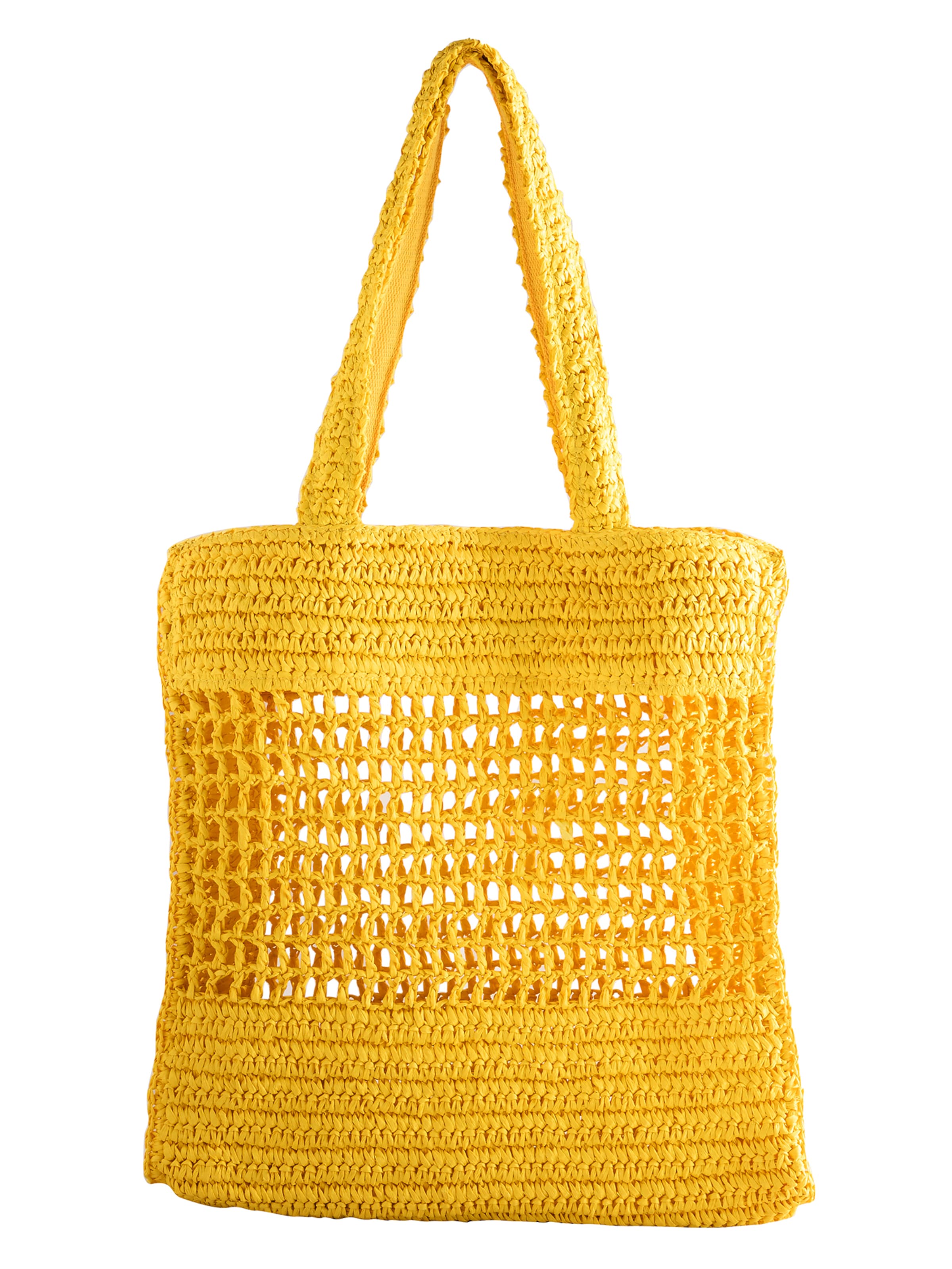 Next Strandtasche in Gelb: Vorderseite
