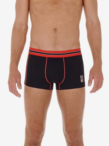 HOM Boxershorts ' HOMRUN ' in Zwart: voorkant