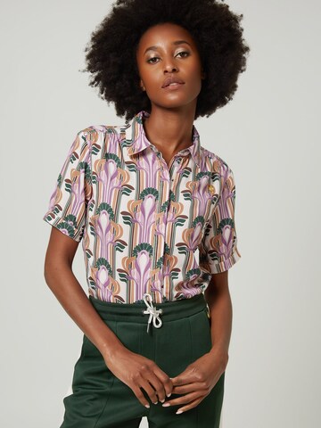 4funkyflavours Blouse 'Great Wide Open' in Wit