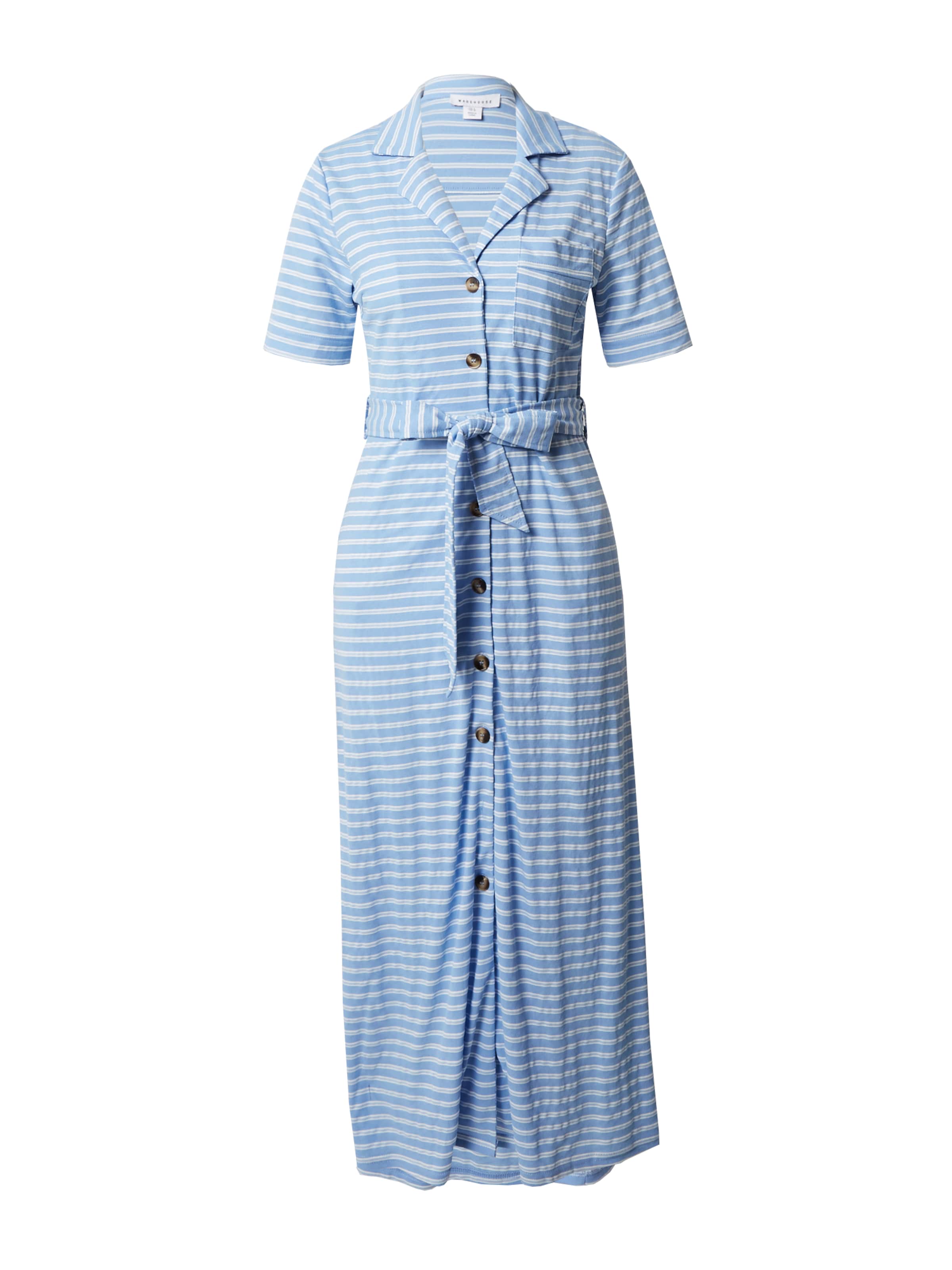 Warehouse Šaty – modrá: přední strana