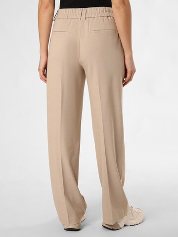 OPUS Slim fit Pleated Pants 'Maiga' in Beige