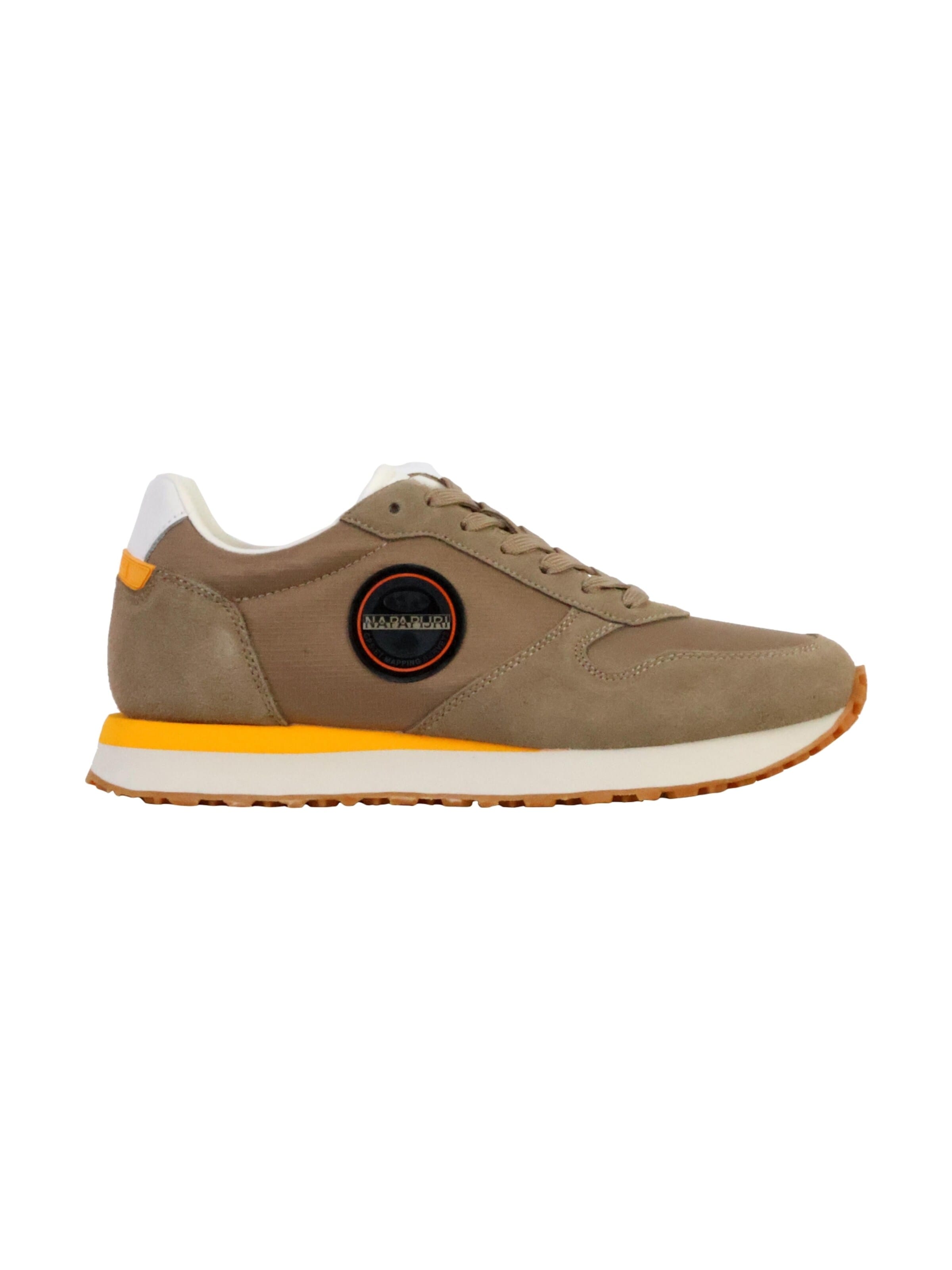 NAPAPIJRI - Calzado deportivo con cordones 'Sun Low-Top-Sneaker aus Leder' en marrón