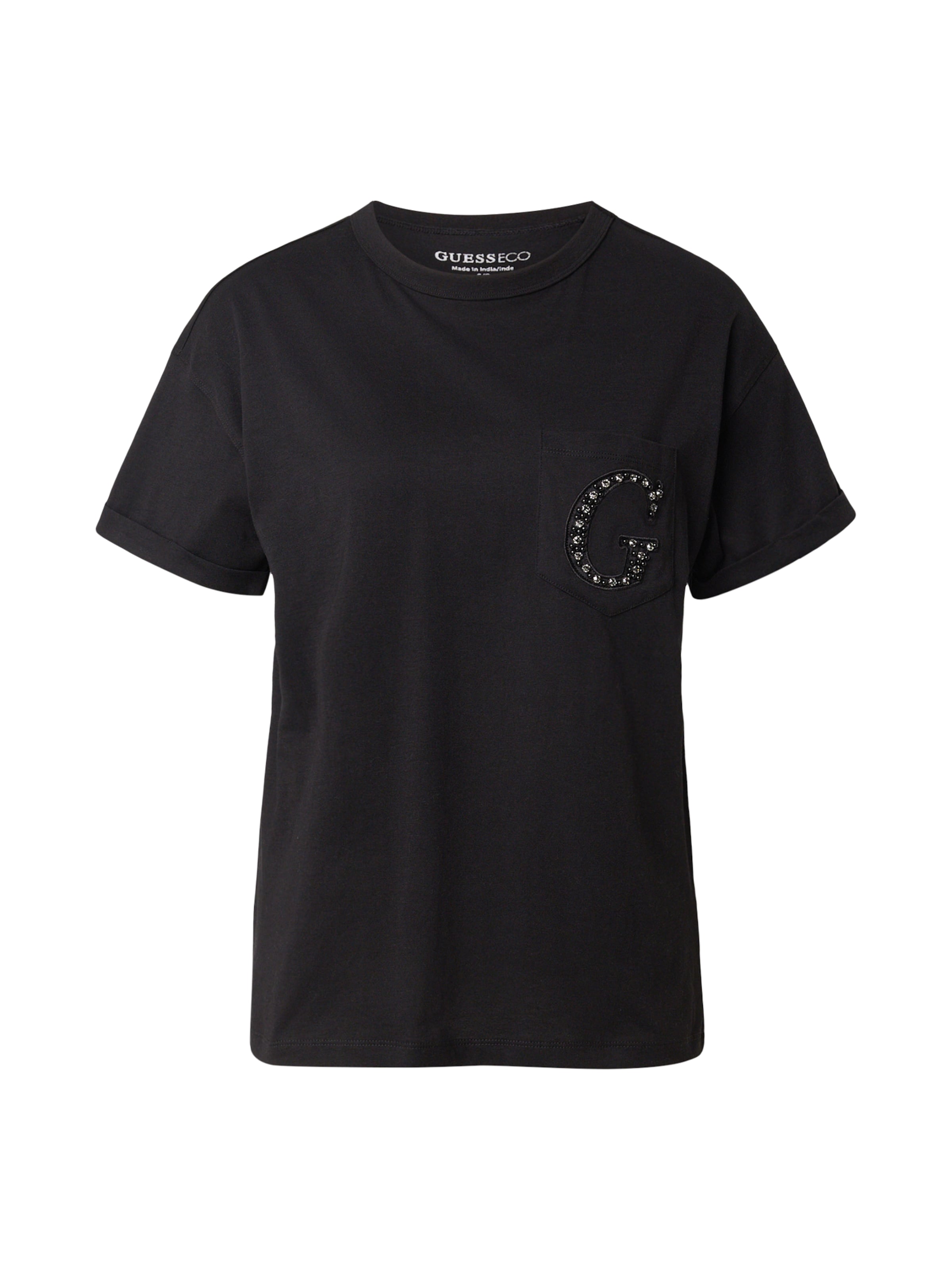 GUESS Shirt in Black: front