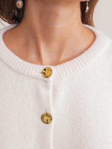 MixRay Knit cardigan in Beige