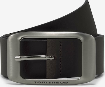 Ceinture 'Amy' TOM TAILOR en marron : devant