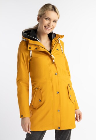 Schmuddelwedda Raincoat in Yellow: front