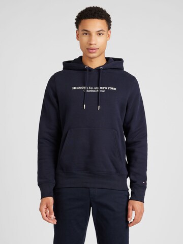 TOMMY HILFIGER Sweatshirt in Blauw: voorkant