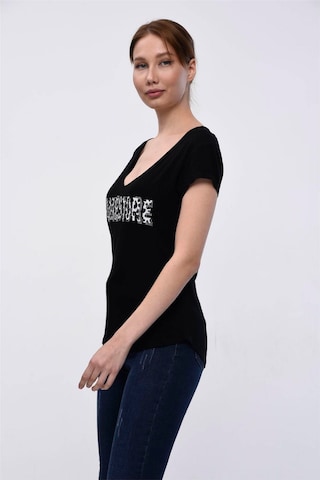 HOME STORE T-Shirt in Schwarz
