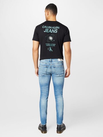 Calvin Klein Jeans Skinny Farkut värissä sininen