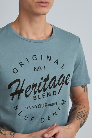 BLEND Shirt 'Abraham' in Blauw