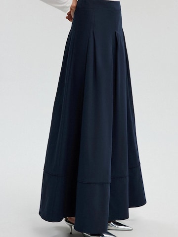 Jupe 'A Line Skirt With Pocket Detail' Touché Privé en bleu